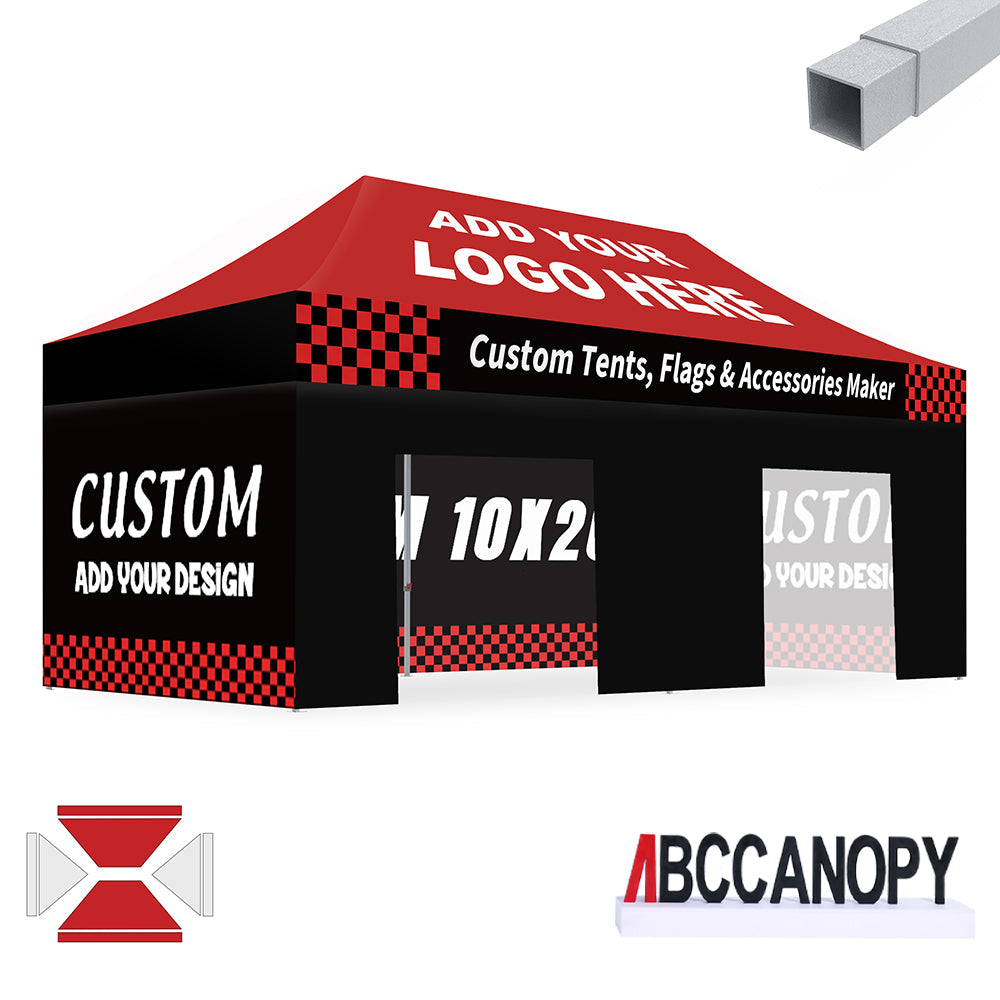 ABCCANOPY 10x20 S1/S2/S3/S4 Professional Custom Canopy Tent