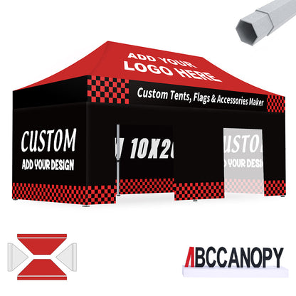 S3 BenchMark Brio Shield Custom Aluminum Canopy 10x10, 10x15, 10x20
