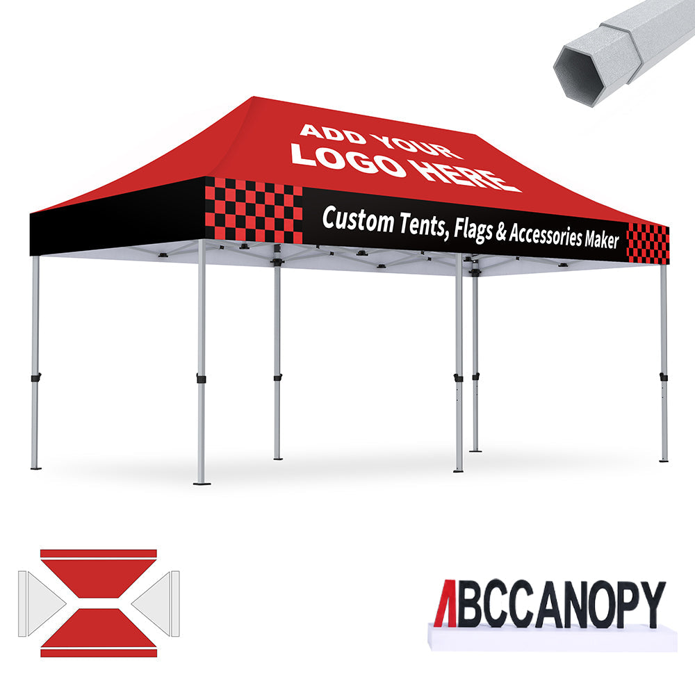 S3 BenchMark Brio Shield Custom Aluminum Canopy 10x10, 10x15, 10x20