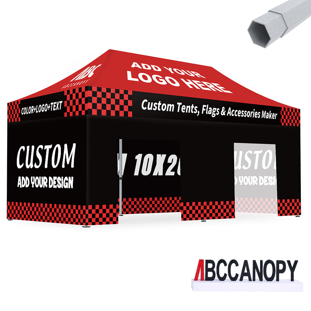 S3 BenchMark Brio Shield Custom Aluminum Canopy 10x10, 10x15, 10x20