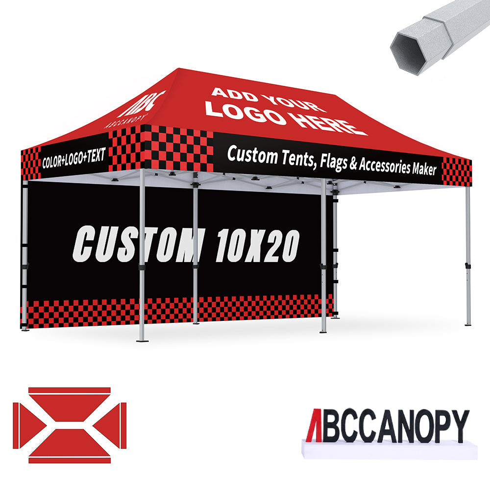 S3 BenchMark Brio Shield Custom Aluminum Canopy 10x10, 10x15, 10x20