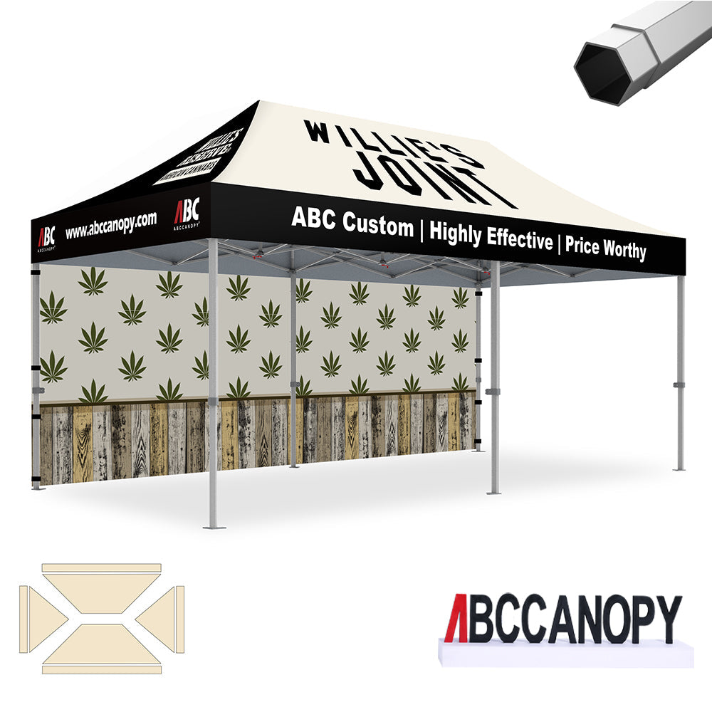 ABCCANOPY 10x20 S1/S2/S3/S4 Professional Custom Canopy Tent