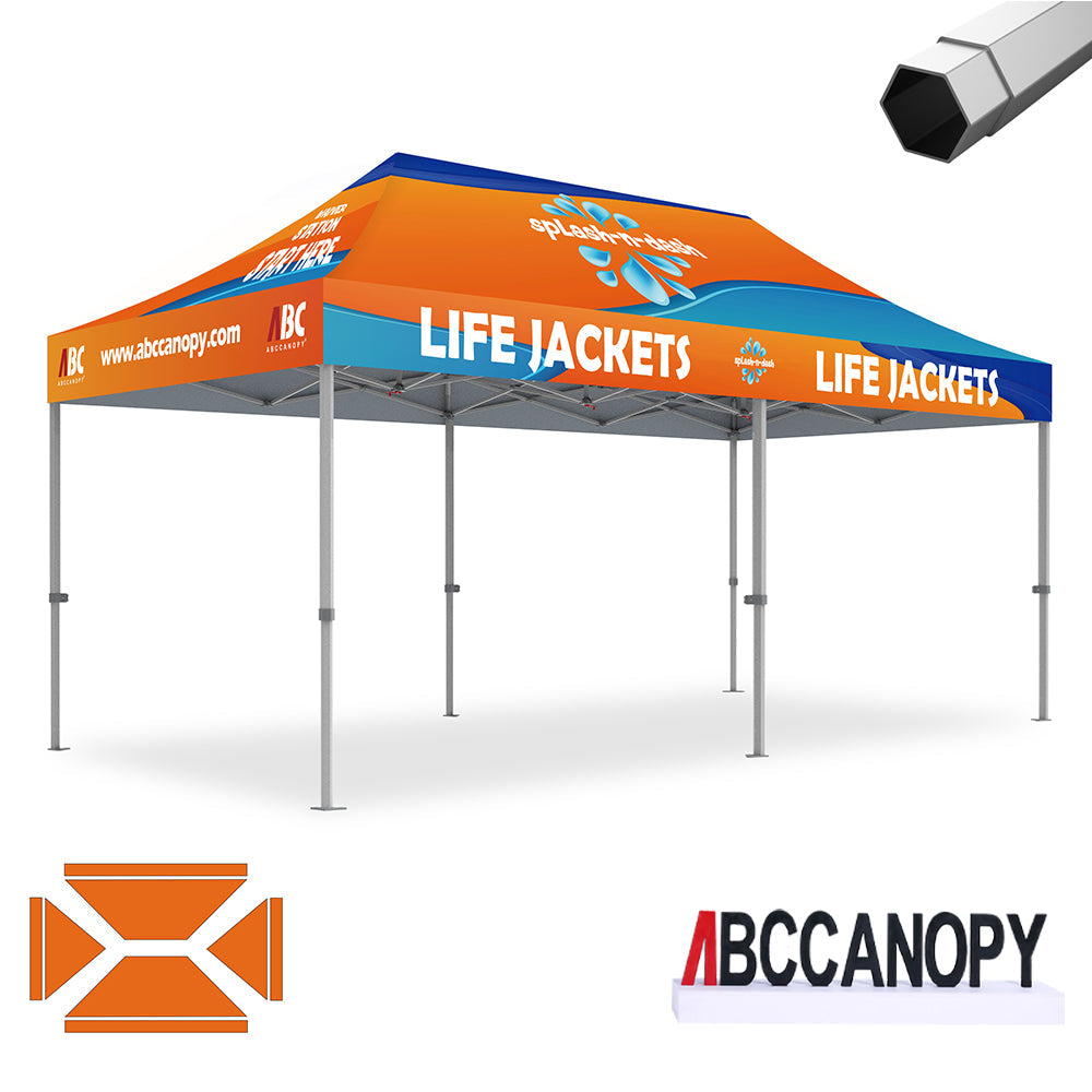 ABCCANOPY 10x20 S1/S2/S3/S4 Professional Custom Canopy Tent