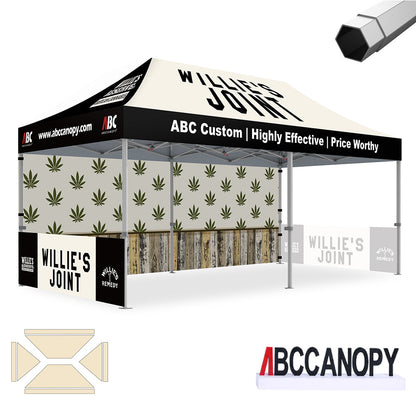 ABCCANOPY 10x20 S1/S2/S3/S4 Professional Custom Canopy Tent
