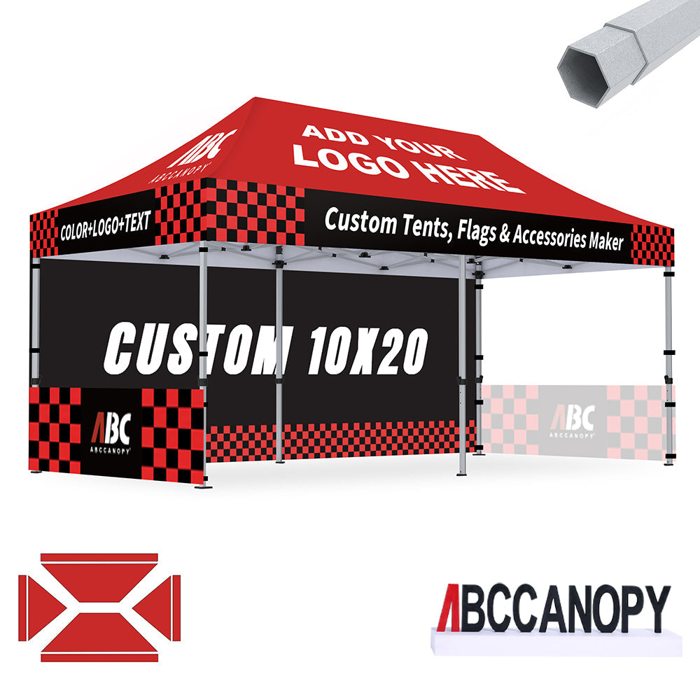S3 BenchMark Brio Shield Custom Aluminum Canopy 10x10, 10x15, 10x20