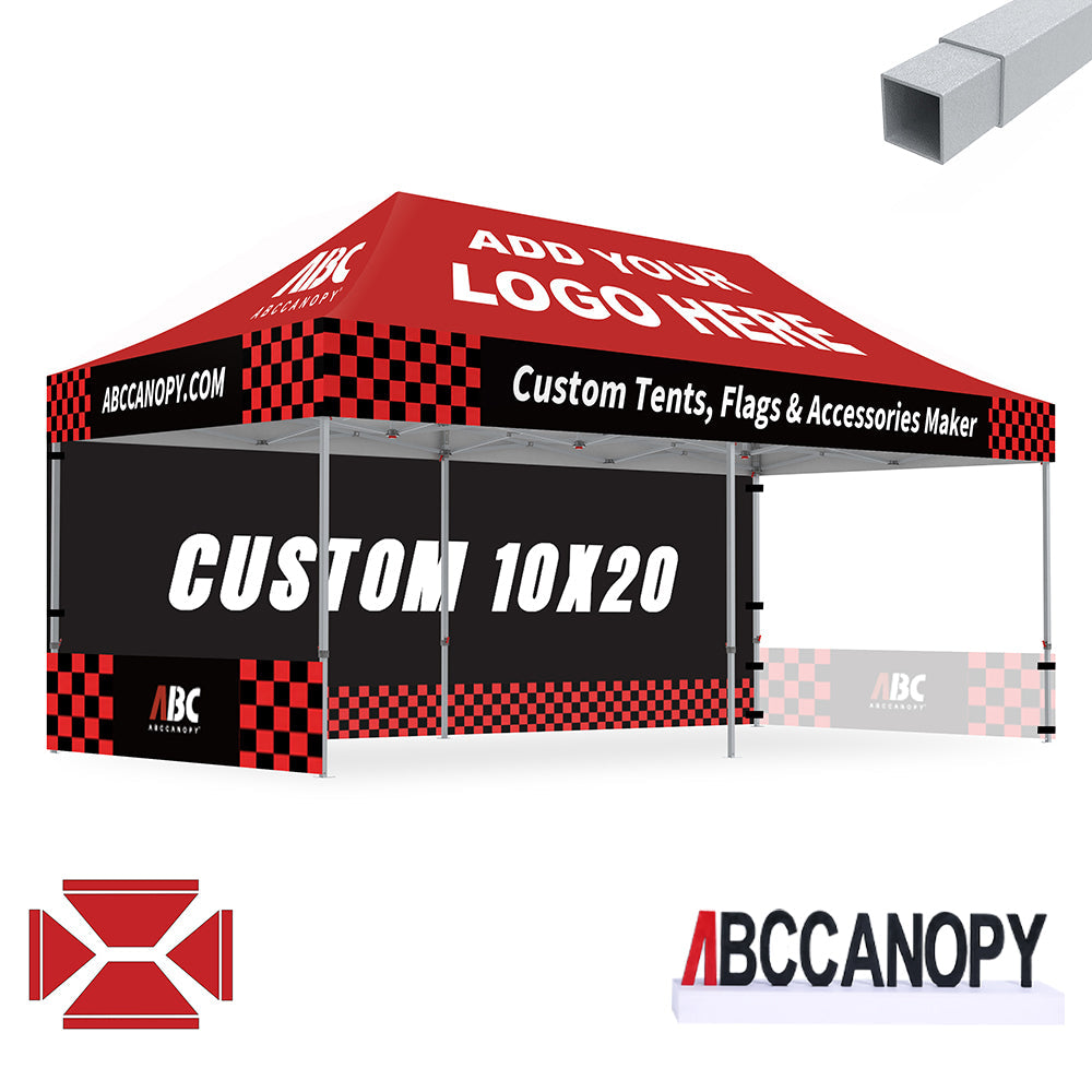 ABCCANOPY 10x20 S1/S2/S3/S4 Professional Custom Canopy Tent
