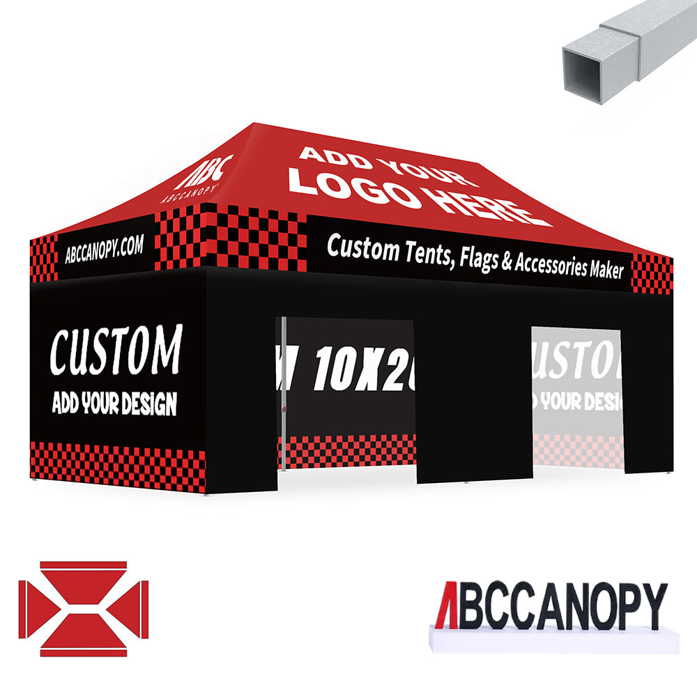 ABCCANOPY 10x20 S1/S2/S3/S4 Professional Custom Canopy Tent