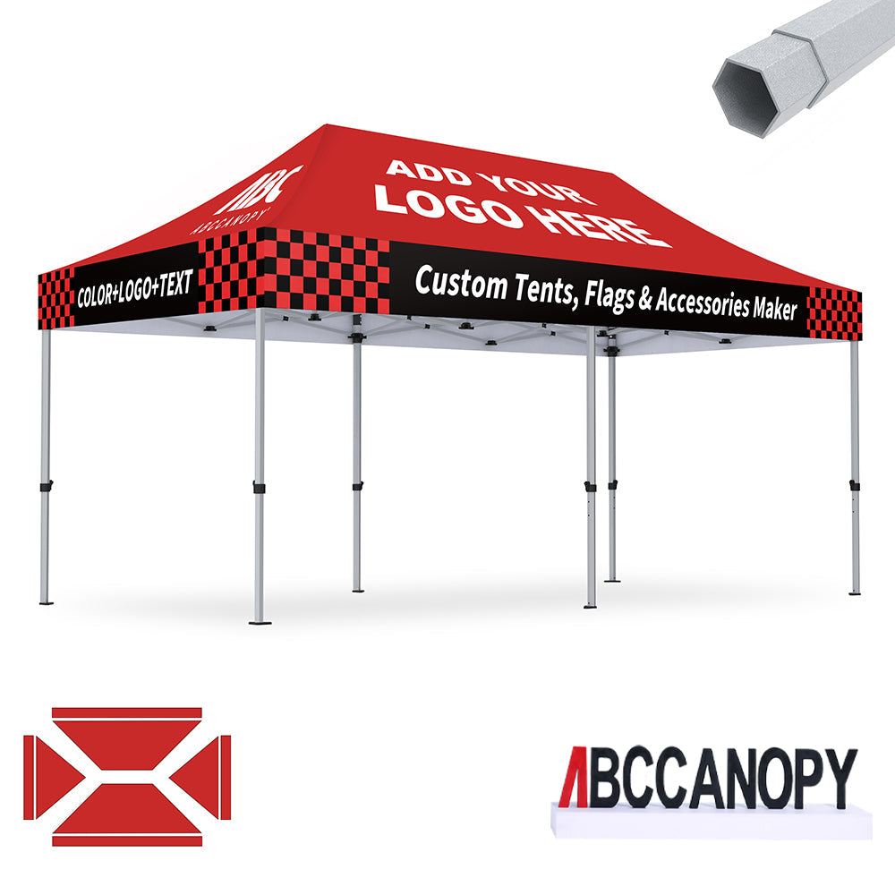 S3 BenchMark Brio Shield Custom Aluminum Canopy 10x10, 10x15, 10x20