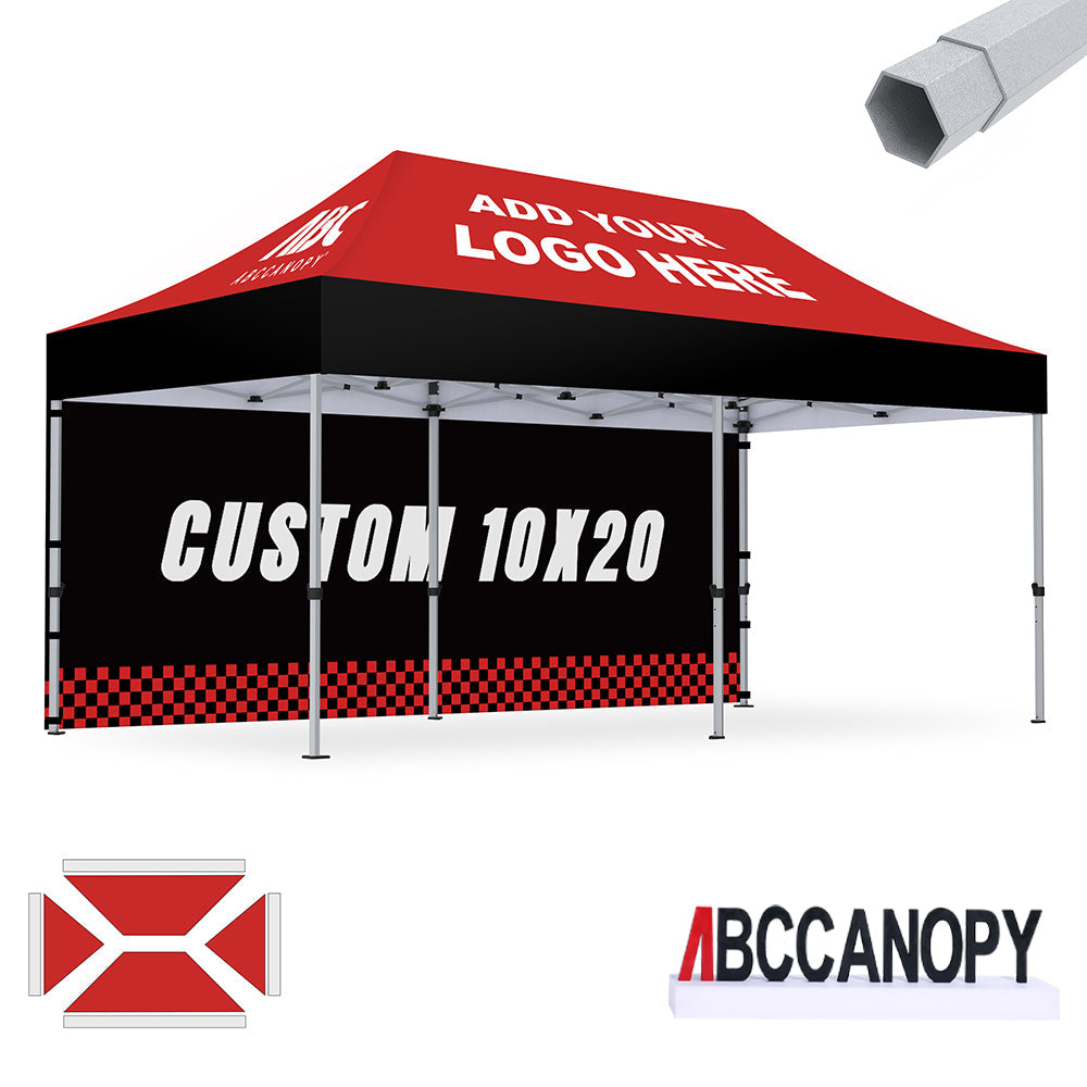 S3 BenchMark Brio Shield Custom Aluminum Canopy 10x10, 10x15, 10x20