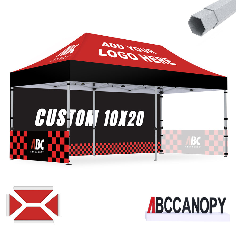 S3 BenchMark Brio Shield Custom Aluminum Canopy 10x10, 10x15, 10x20