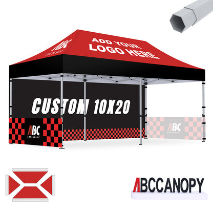S3 BenchMark Brio Shield Custom Aluminum Canopy 10x10, 10x15, 10x20