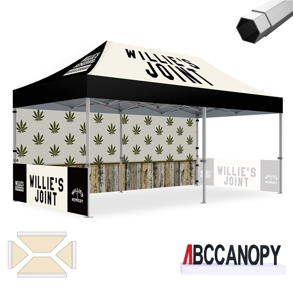 ABCCANOPY 10x20 S1/S2/S3/S4 Professional Custom Canopy Tent