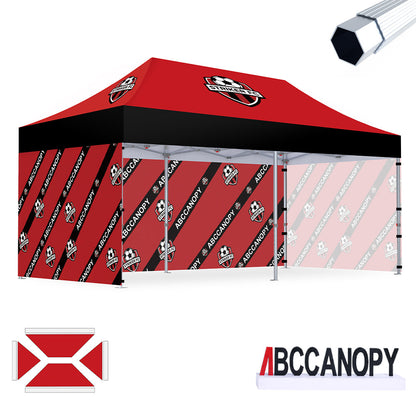 S3 BenchMark Brio® - Fort Custom Aluminum Canopy 10x10, 10x15, 10x20