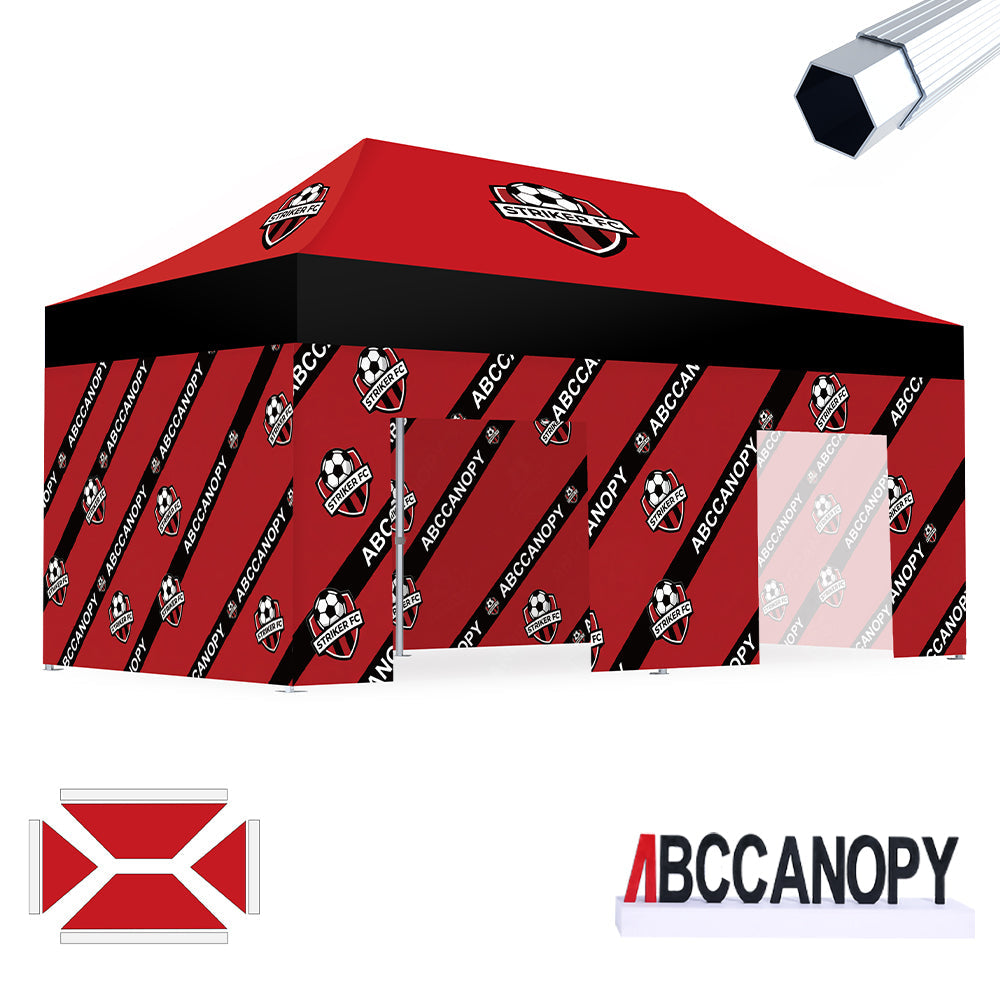 S3 BenchMark Brio® - Fort Custom Aluminum Canopy 10x10, 10x15, 10x20