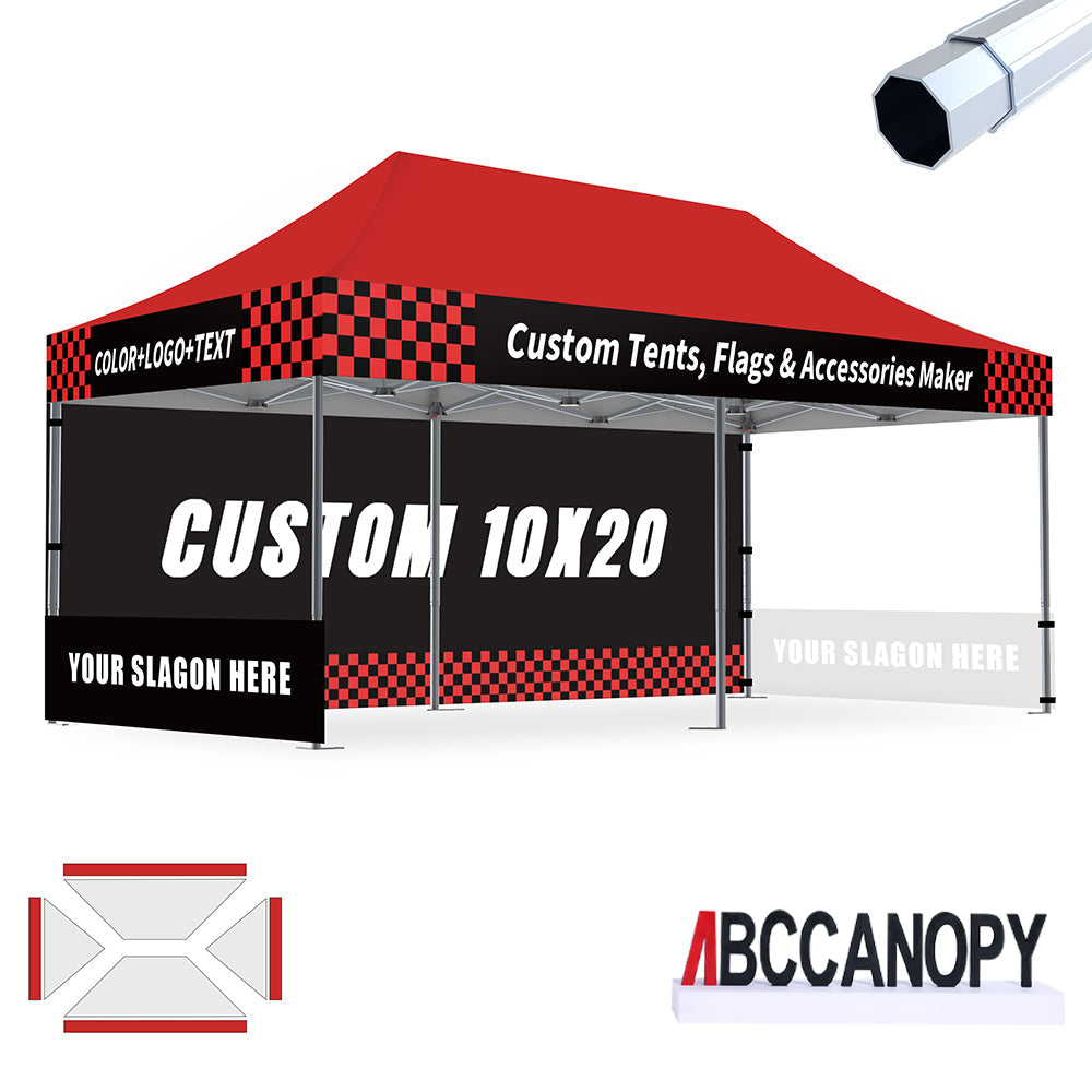 S4 Alpine Master® Custom Canopy Aluminum 10x10, 10x15, 10x20