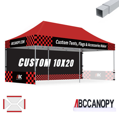ABCCANOPY 10x20 S1/S2/S3/S4 Professional Custom Canopy Tent