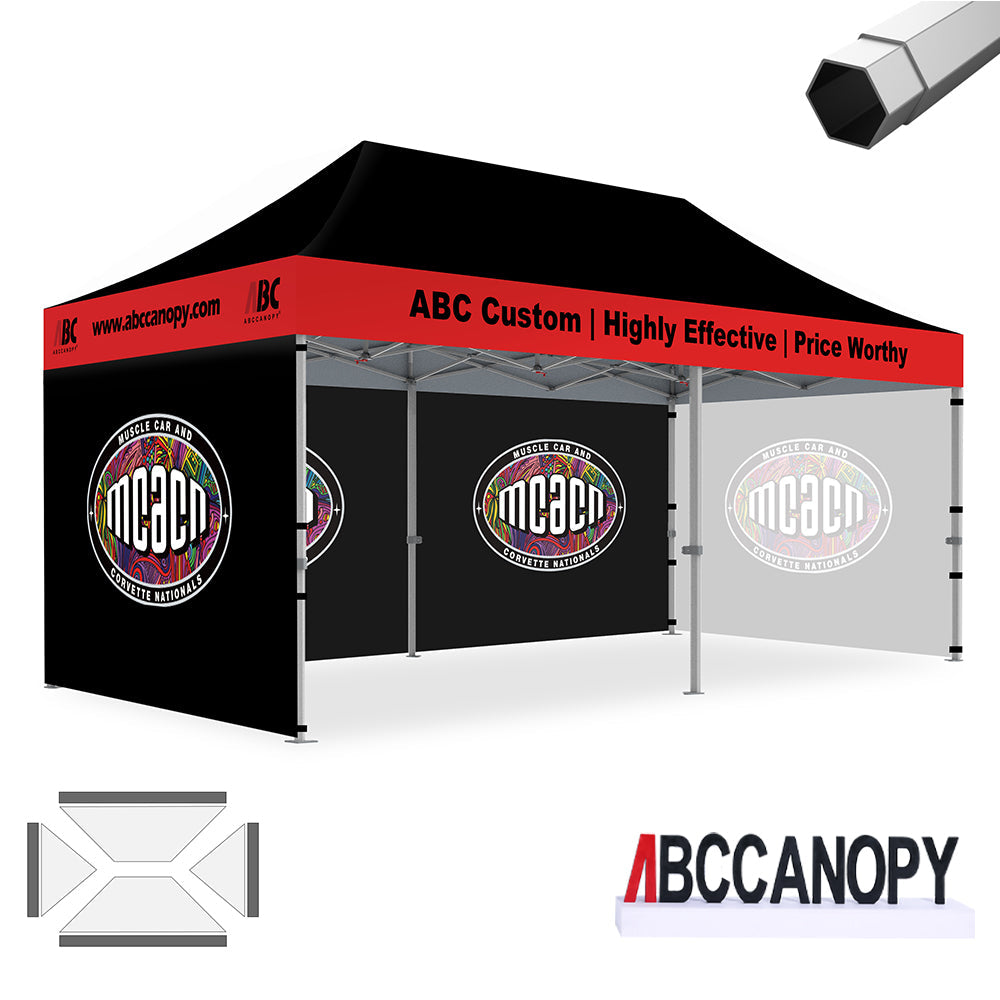ABCCANOPY 10x20 S1/S2/S3/S4 Professional Custom Canopy Tent