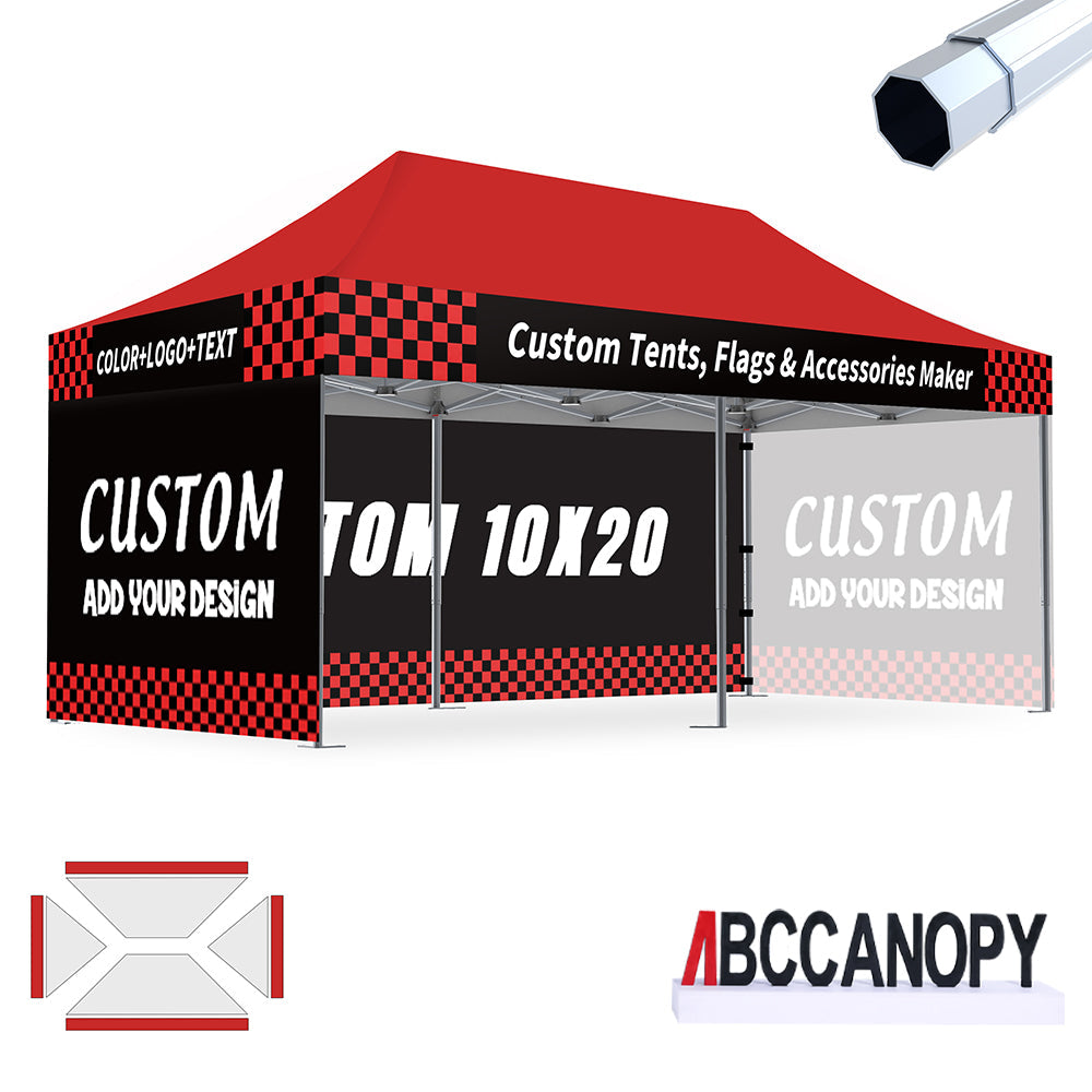 S4 Alpine Master® Custom Canopy Aluminum 10x10, 10x15, 10x20