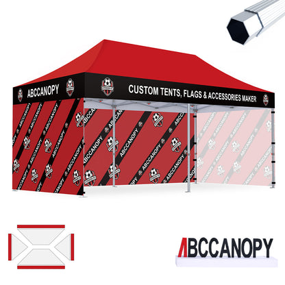 S3 BenchMark Brio® - Fort Custom Aluminum Canopy 10x10, 10x15, 10x20