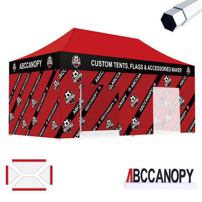S3 BenchMark Brio® - Fort Custom Aluminum Canopy 10x10, 10x15, 10x20