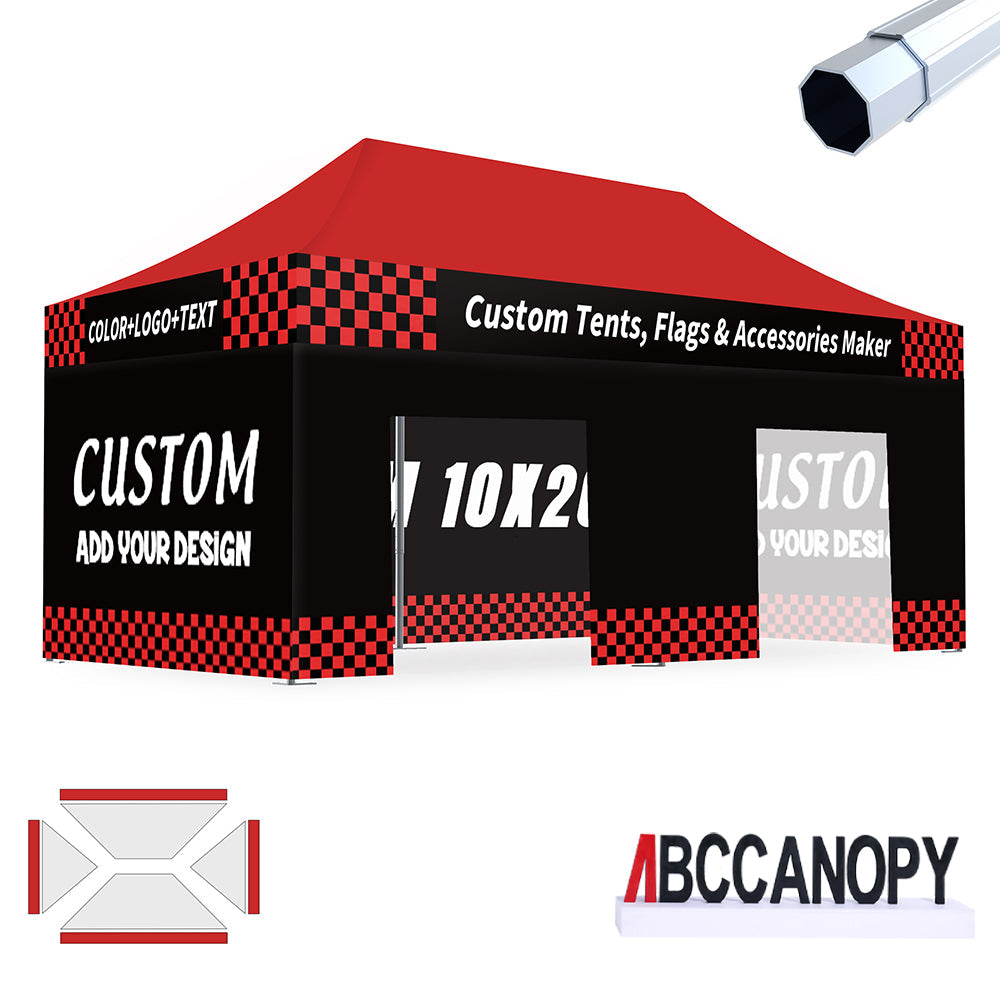 S4 Alpine Master® Custom Canopy Aluminum 10x10, 10x15, 10x20