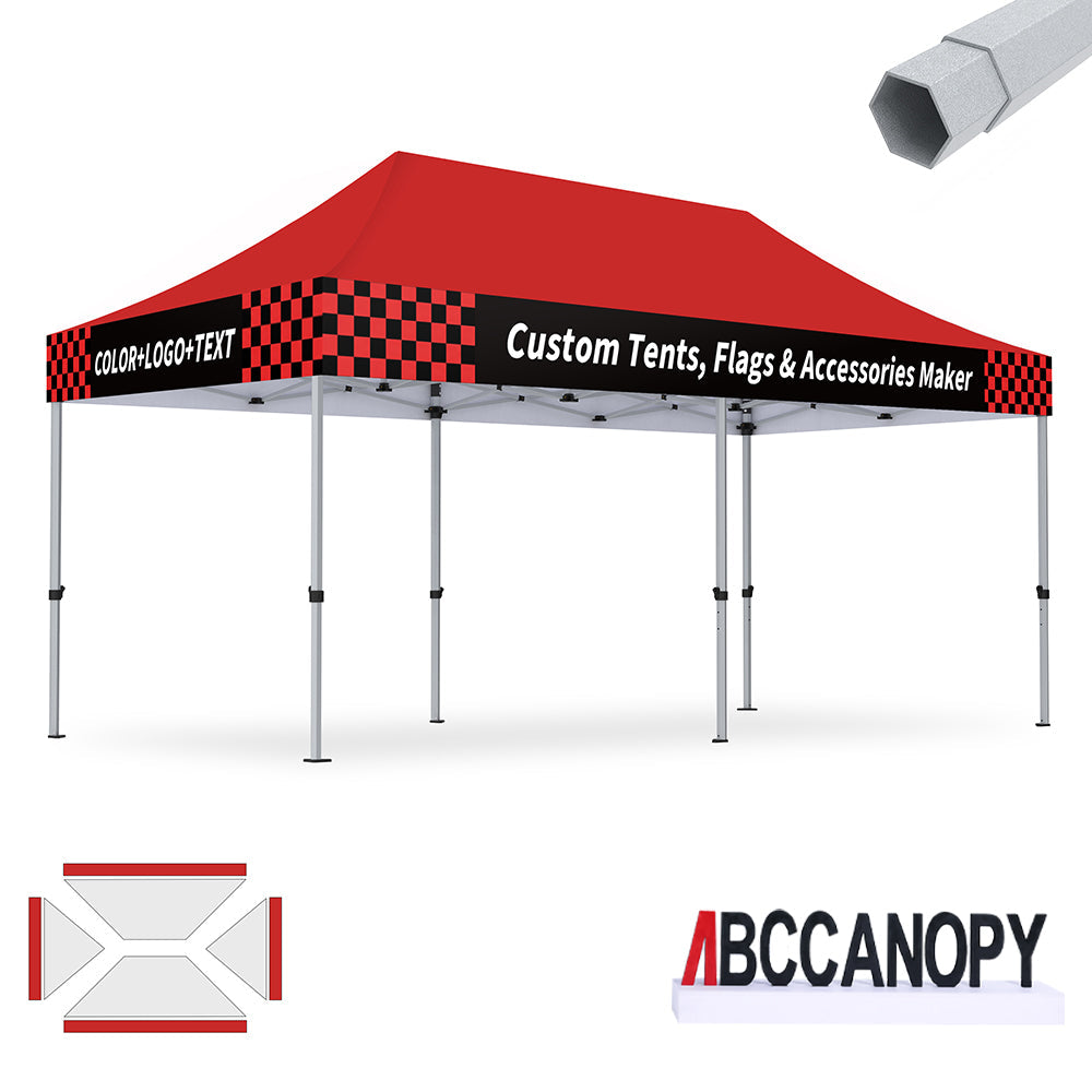 S3 BenchMark Brio Shield Custom Aluminum Canopy 10x10, 10x15, 10x20