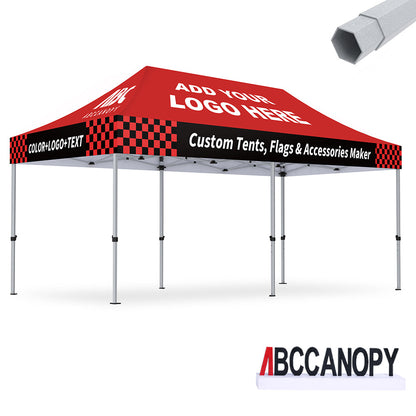 S3 BenchMark Brio Shield Custom Aluminum Canopy 10x10, 10x15, 10x20