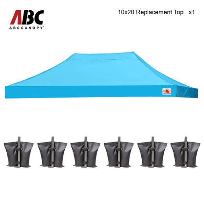 Top cover For 10x20 pop-up canopy