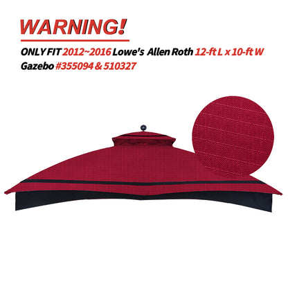 10x12 Gazebo Replacement Accessories (GF-12S004B-1/GF-12S004BTO)