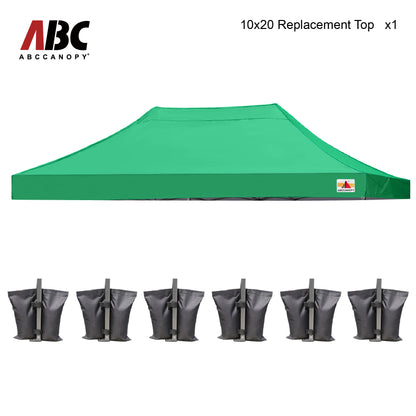 Top cover For 10x20 pop-up canopy