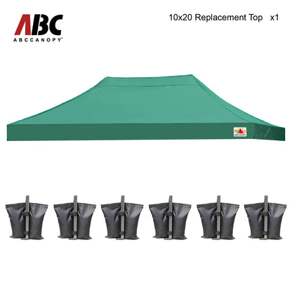 Top cover For 10x20 pop-up canopy
