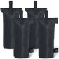 100LBS/112LBS/150LBS Extra Large Canopy Sand Bags, 4-Packs (Without Sand)