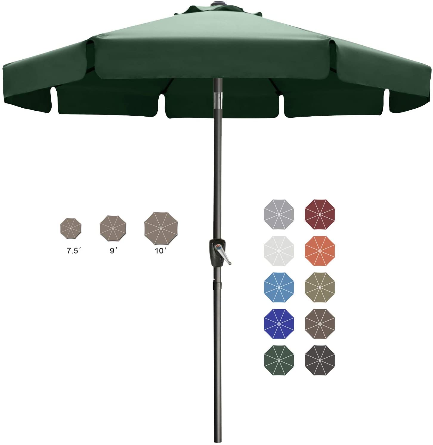 ABCCANOPY Patio Umbrella 10FT ABCCANOPY Patio Umbrella 10FT
