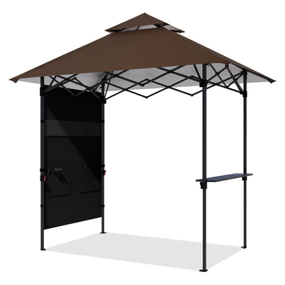[SALE] 8x5 Grill Gazebo BBQ Outdoor Shelter with LED Light