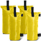 100LBS/112LBS/150LBS Extra Large Canopy Sand Bags, 4-Packs (Without Sand)
