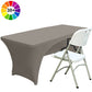 Spandex Table Cover Fitted Polyester Tablecloth（Incomplete encirclement）