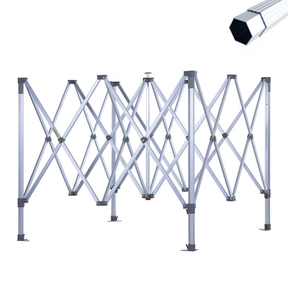 S3 BenchMark Brio Fort - Aluminum Canopy Frame Only 10x10, 10x15, 10x20