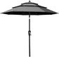3 Tiers Patio Umbrella Outdoor Table Umbrella