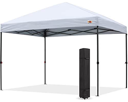 canopy pop up tent ABCCANOPY Durable Easy Pop up Canopy Tent White / 8x8