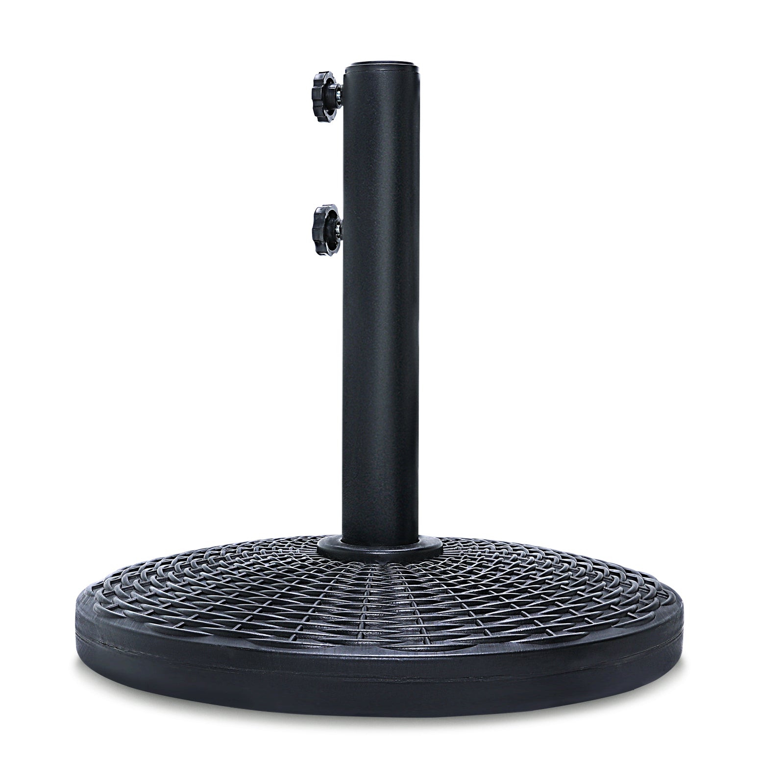 heavy duty commercial patio umbrella base Best Choice Products 123lb Capacity Fillable Mobile Market Stand for Patio, Deck, Poolside w/ 4 Wheels, 2 Locks, 2 Knobs, Wind-Resistant Design the same material used in aerospace engineering and surgical instruments. US Weight 120lb Capacity Fillable