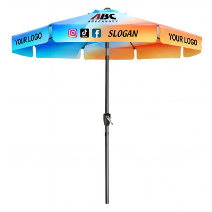 Custom Umbrella 7.5FT/9FT/10FT Outdoor Patio Umbrella