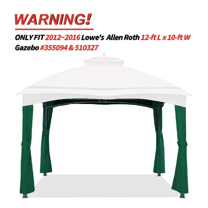 10x12 Gazebo Replacement Accessories (GF-12S004B-1/GF-12S004BTO)