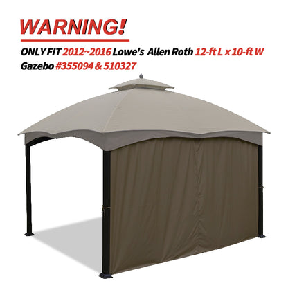 10x12 Gazebo Replacement Accessories (GF-12S004B-1/GF-12S004BTO)