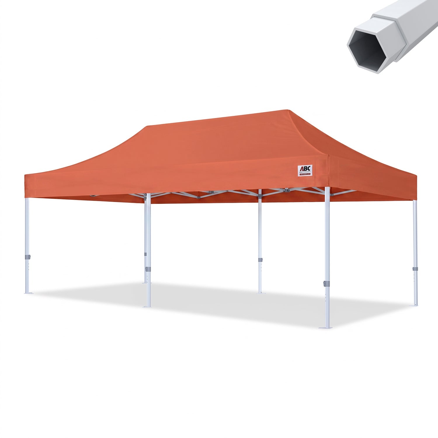 ABCCANOPY S1 Nova Base™-Frame Pro Hexagonal Pop Up Canopy Tent 10x10/10x15/10x20