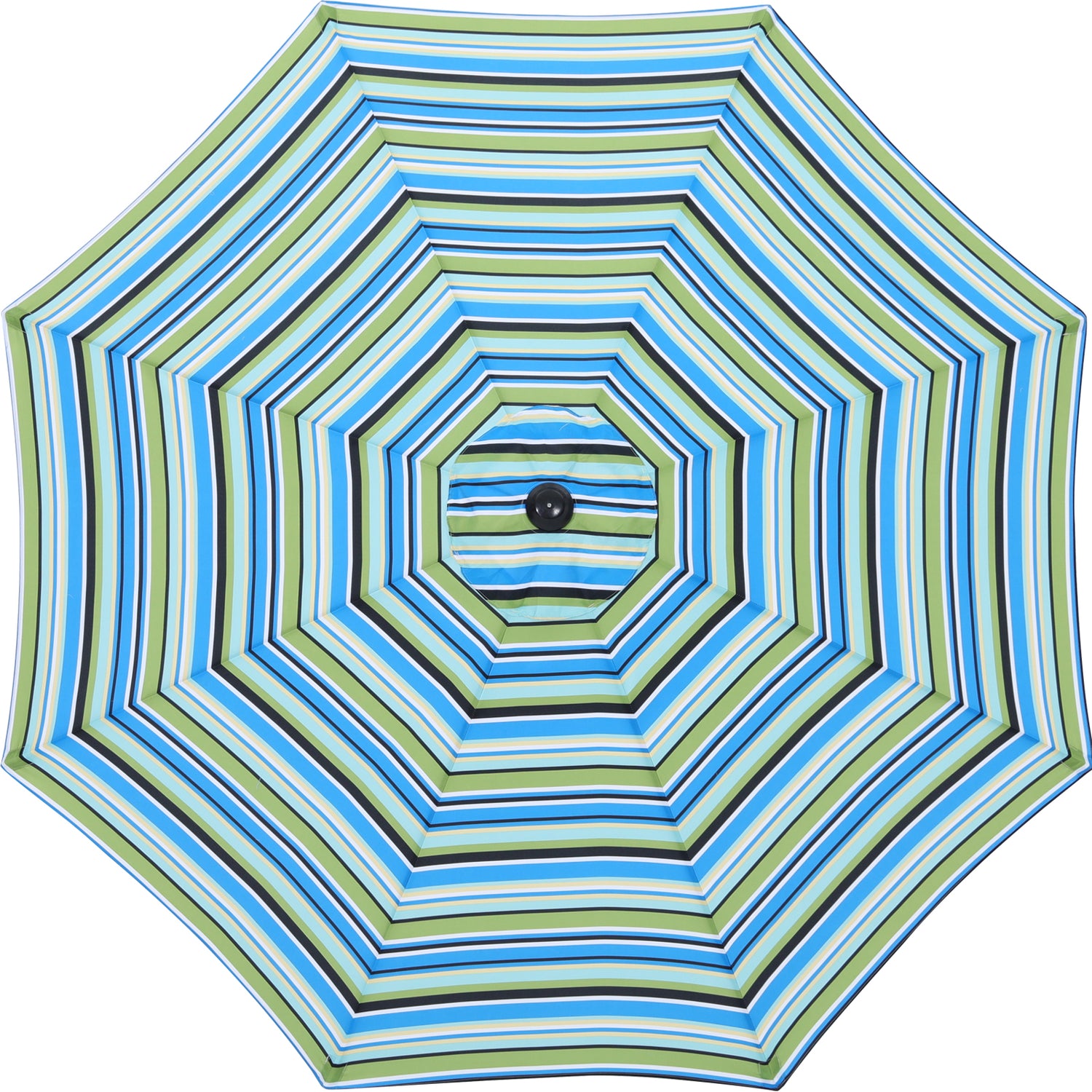 9FT Patterned Replacement Top for Outdoor Umbrella 8 Ribs