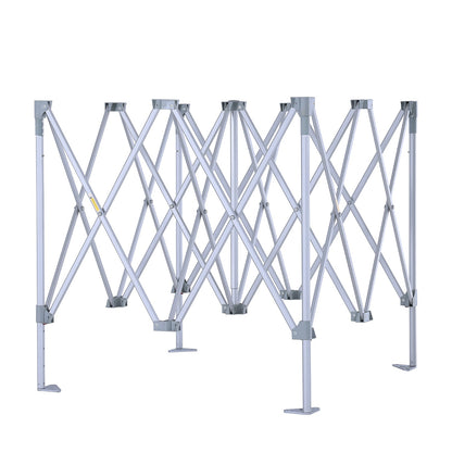 ABCCANOPY Aluminum Steel Replacement Canopy Frame Only (S1, S2, S3, S4)- 10x10, 10x15, 10x20