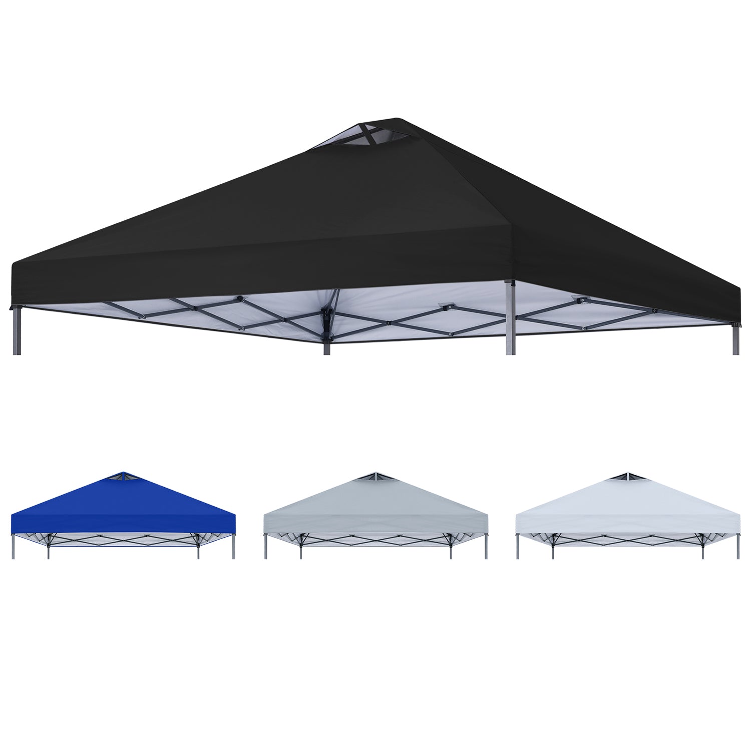 10x10 Replacement Canopy Top Cover with Air Vent
