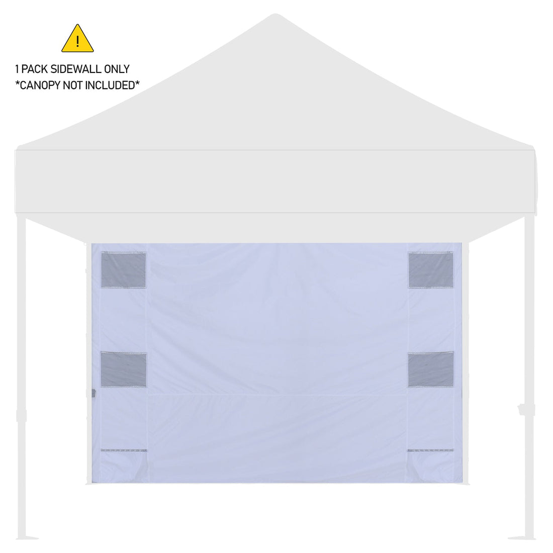 ABCCANOPY Canopy Sidewall with Storage Bag 10x10