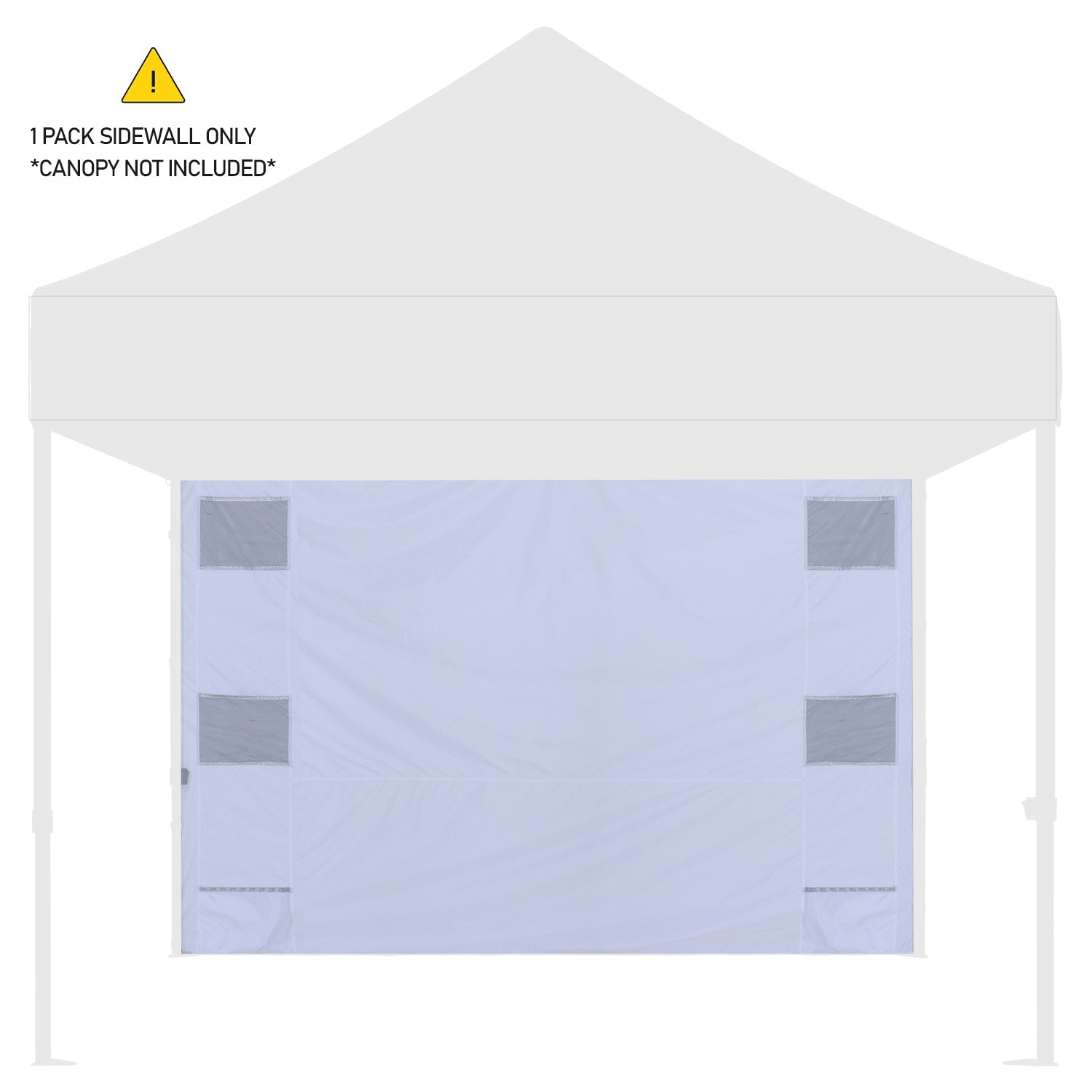 ABCCANOPY Canopy Sidewall with Storage Bag 10x10