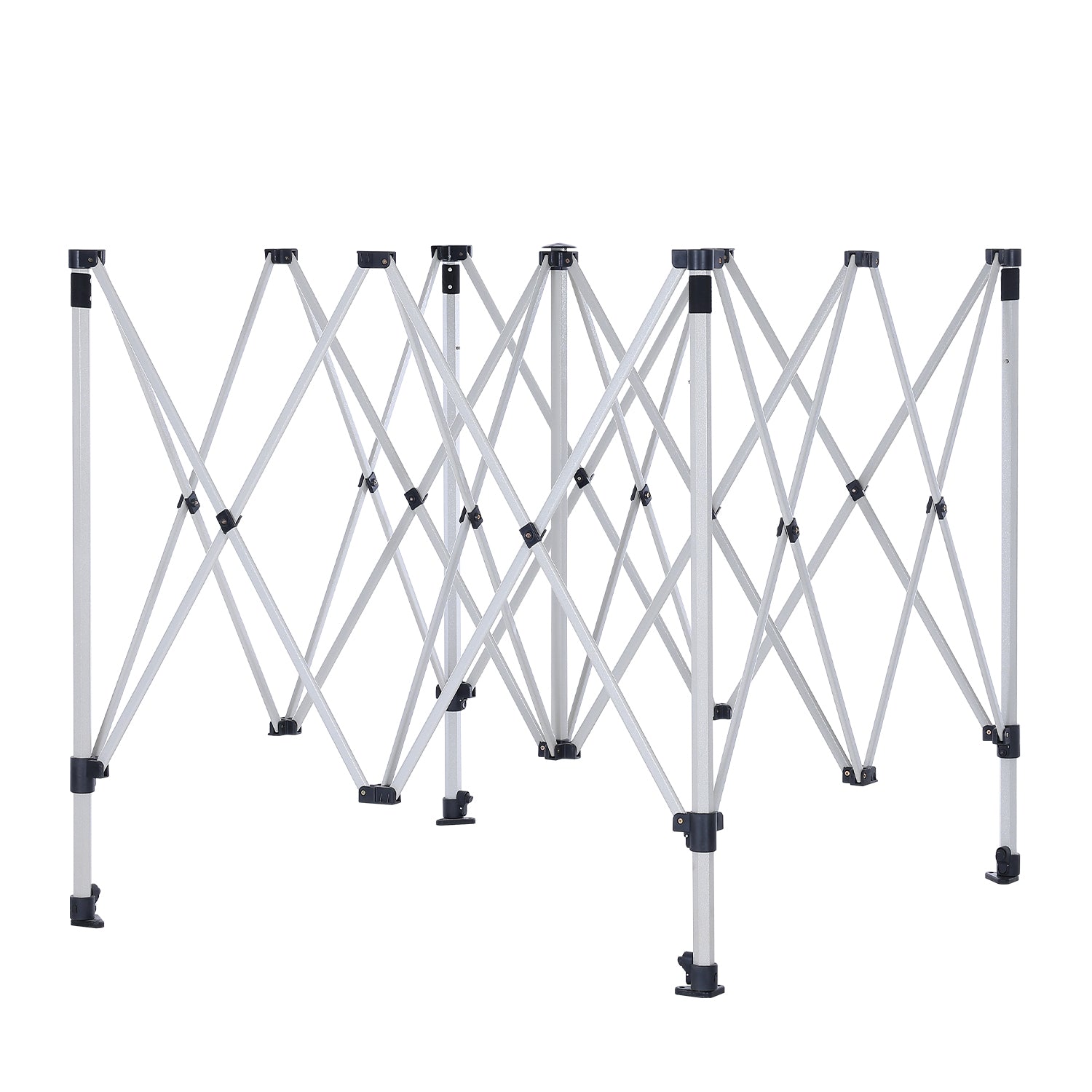 S3 BenchMark Brio Shield - Aluminum-Steel Mix Canopy Frame Only 10x10, 10x15, 10x20